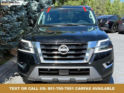 Super Black 2024 Nissan Armada SV 4WD