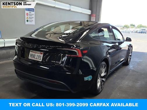 Solid Black 2024 Tesla Model 3 Long Range