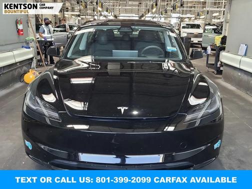 Solid Black 2024 Tesla Model 3 Long Range