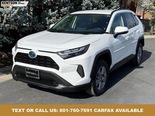 Ice Cap 2024 Toyota RAV4 Hybrid LE