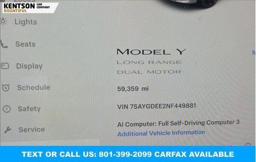 Pearl White Multi-Coat 2022 Tesla Model Y Long Range Dual Motor All-Wheel Drive