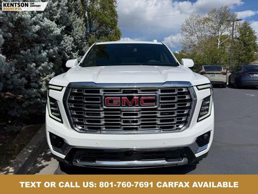 Summit White 2025 GMC Yukon XL Denali