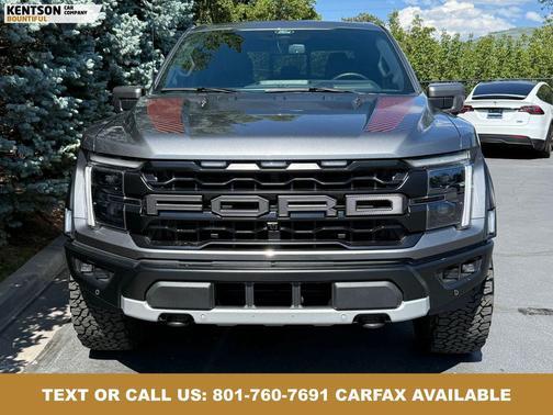 Carbonized Gray Metallic 2025 Ford F-150 Raptor