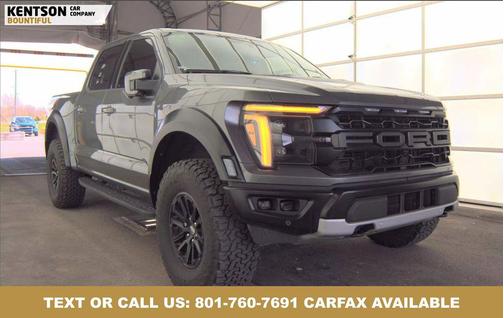 Carbonized Gray Metallic 2025 Ford F-150 Raptor