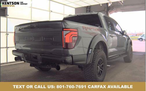 Carbonized Gray Metallic 2025 Ford F-150 Raptor