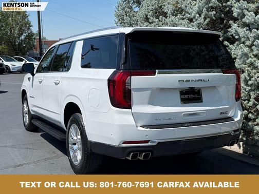 Summit White 2025 GMC Yukon XL Denali