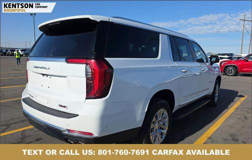 Summit White 2025 GMC Yukon XL Denali
