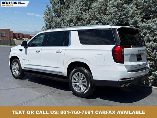 Summit White 2025 GMC Yukon XL Denali