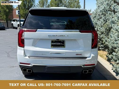 Summit White 2025 GMC Yukon XL Denali