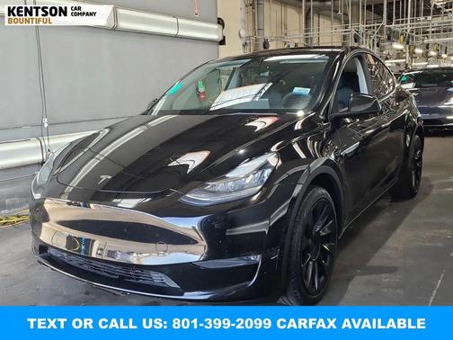 Solid Black 2023 Tesla Model Y Long Range Dual Motor All-Wheel Drive
