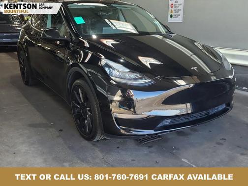 Solid Black 2023 Tesla Model Y Long Range Dual Motor All-Wheel Drive
