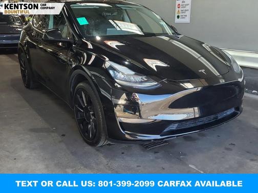 Solid Black 2023 Tesla Model Y Long Range Dual Motor All-Wheel Drive