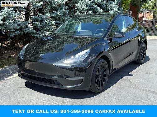 Solid Black 2023 Tesla Model Y Long Range Dual Motor All-Wheel Drive