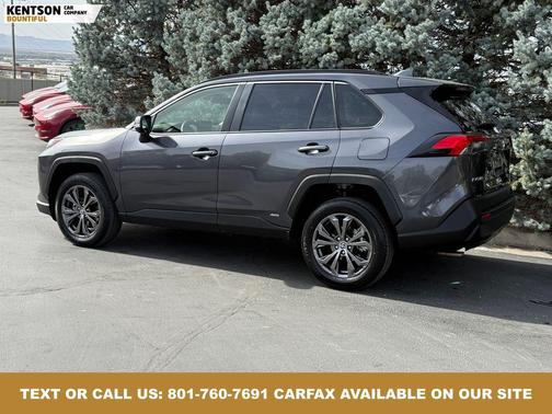 Magnetic Gray Metallic 2025 Toyota RAV4 Hybrid XLE Premium
