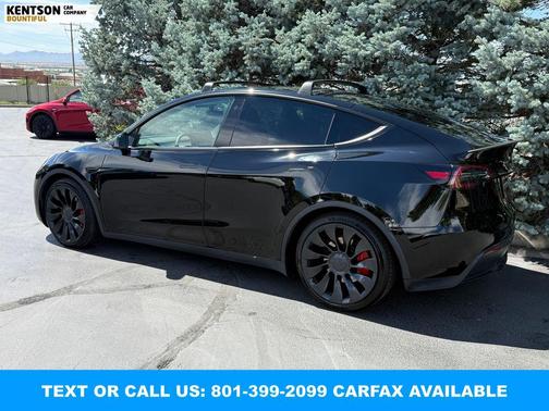 Gray 2023 Tesla Model Y Performance Dual Motor All-Wheel Drive
