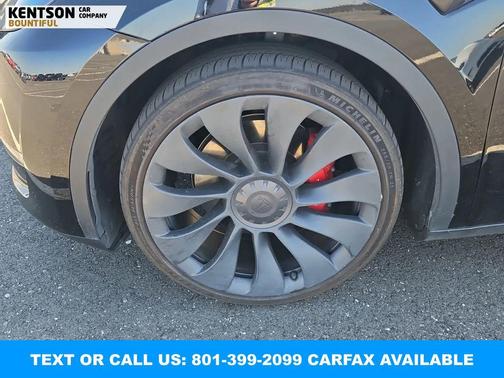 Gray 2023 Tesla Model Y Performance Dual Motor All-Wheel Drive