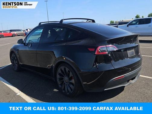Gray 2023 Tesla Model Y Performance Dual Motor All-Wheel Drive
