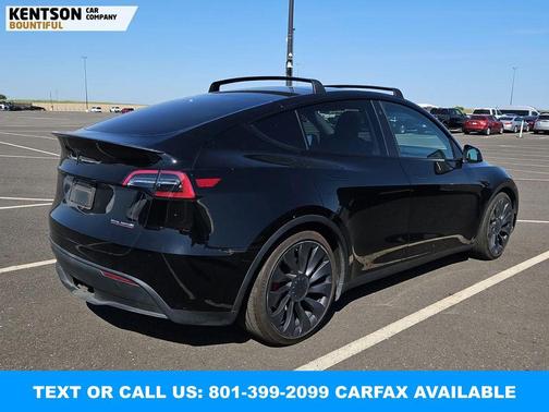 Gray 2023 Tesla Model Y Performance Dual Motor All-Wheel Drive