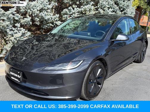 Stealth Grey 2024 Tesla Model 3 Long Range