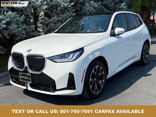 White 2025 BMW X3 30 xDrive