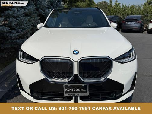 White 2025 BMW X3 30 xDrive