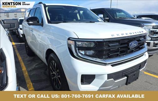 Oxford White 2025 Ford Expedition Platinum