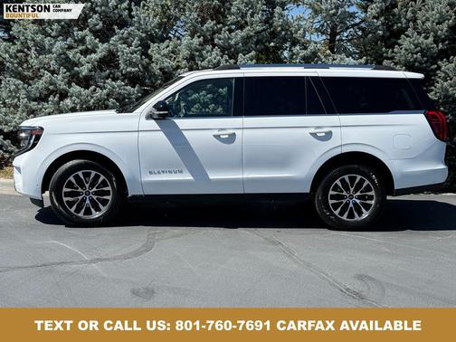 Oxford White 2025 Ford Expedition Platinum
