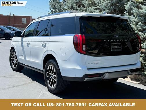 Oxford White 2025 Ford Expedition Platinum