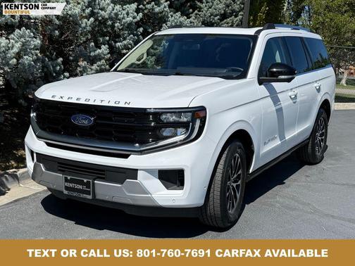 Oxford White 2025 Ford Expedition Platinum