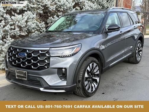 2025 Ford Explorer Platinum