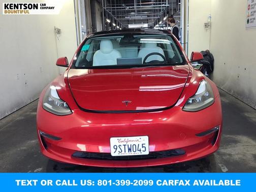 Red Multi-Coat 2022 Tesla Model 3 Long Range