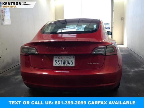Red Multi-Coat 2022 Tesla Model 3 Long Range