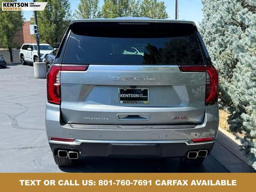 Sterling Metallic 2025 GMC Yukon XL Denali