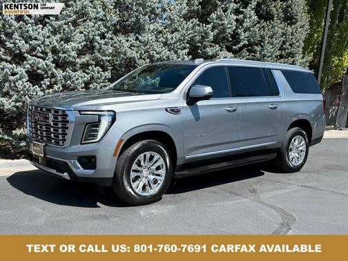 Sterling Metallic 2025 GMC Yukon XL Denali