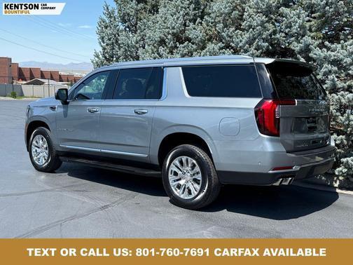 Sterling Metallic 2025 GMC Yukon XL Denali