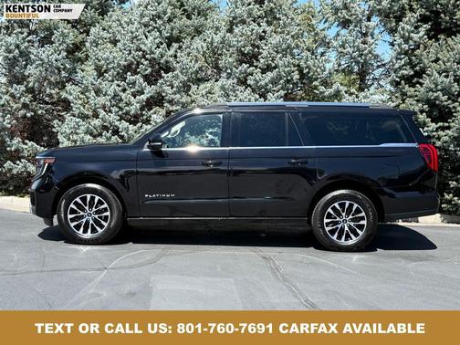 Black Metallic 2025 Ford Expedition Max Platinum