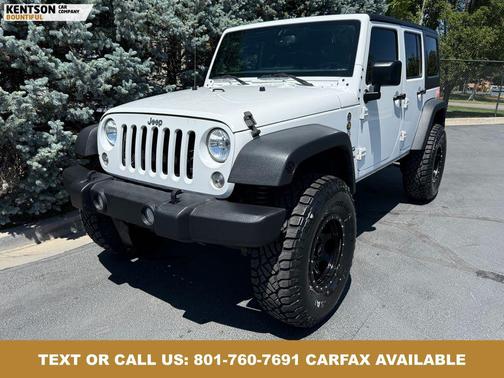 Bright White Clearcoat 2018 Jeep Wrangler JK Unlimited Sport
