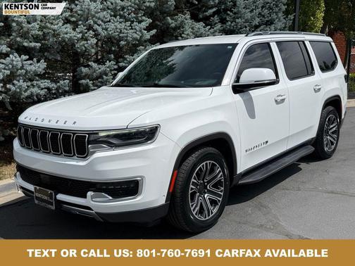 Bright White Clearcoat 2022 Jeep Wagoneer Series III 4x4