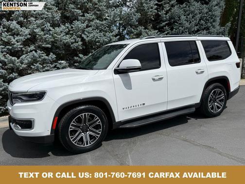Bright White Clearcoat 2022 Jeep Wagoneer Series III 4x4