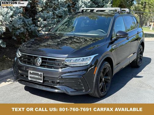Deep Black 2024 Volkswagen Tiguan 2.0T SE R-Line Black 4MOTION