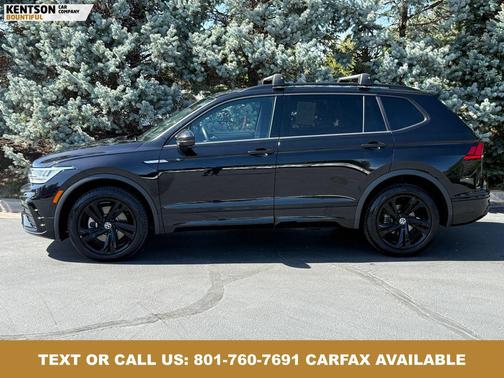 Deep Black 2024 Volkswagen Tiguan 2.0T SE R-Line Black 4MOTION