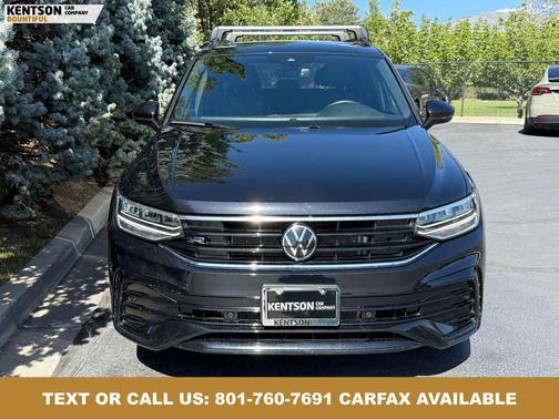 Deep Black 2024 Volkswagen Tiguan 2.0T SE R-Line Black 4MOTION