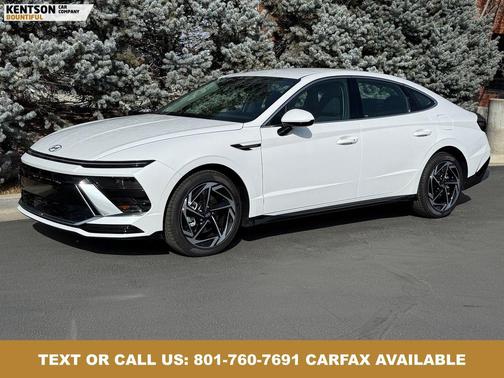 Serenity White 2026 Hyundai SONATA SEL