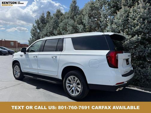Summit White 2025 GMC Yukon XL Denali