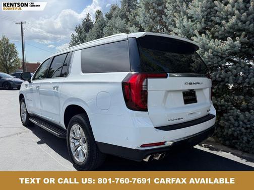 Summit White 2025 GMC Yukon XL Denali