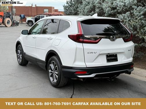 Platinum White Pearl 2020 Honda CR-V AWD EX-L