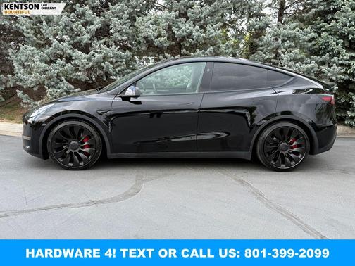 Solid Black 2023 Tesla Model Y Performance Dual Motor All-Wheel Drive