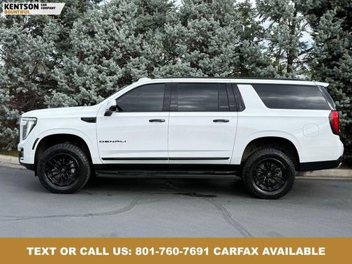 Summit White 2025 GMC Yukon XL Denali