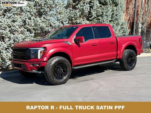Red Metallic 2025 Ford F-150 Raptor