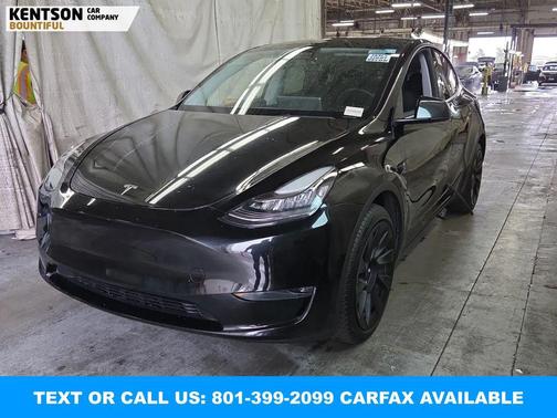 Solid Black 2023 Tesla Model Y Long Range Dual Motor All-Wheel Drive